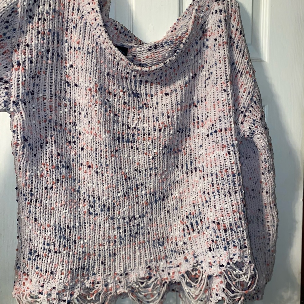 Drop shoulder Sweater